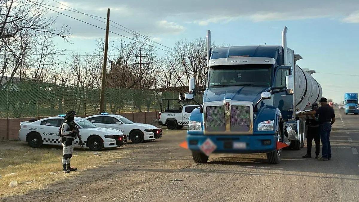 Aseguran 62 mil litros de diésel sin procedencia legal en Nogales, Sonora